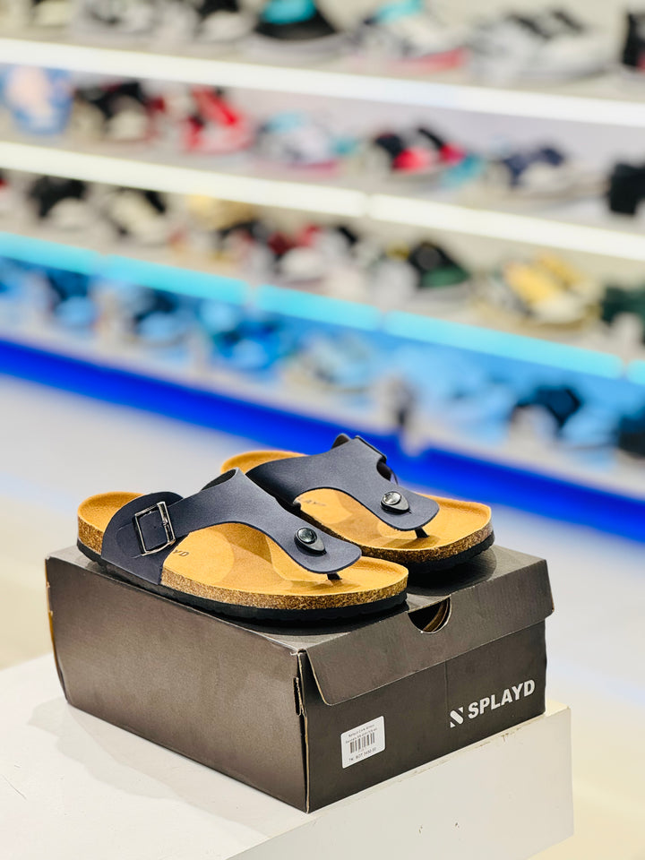 Splayd Cork Blue Sandals SS-00502 SPLAYD