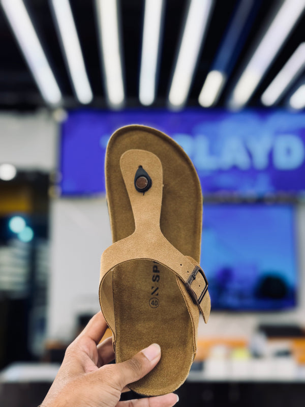 Splayd Cork Brown Sandals SS-00508 SPLAYD