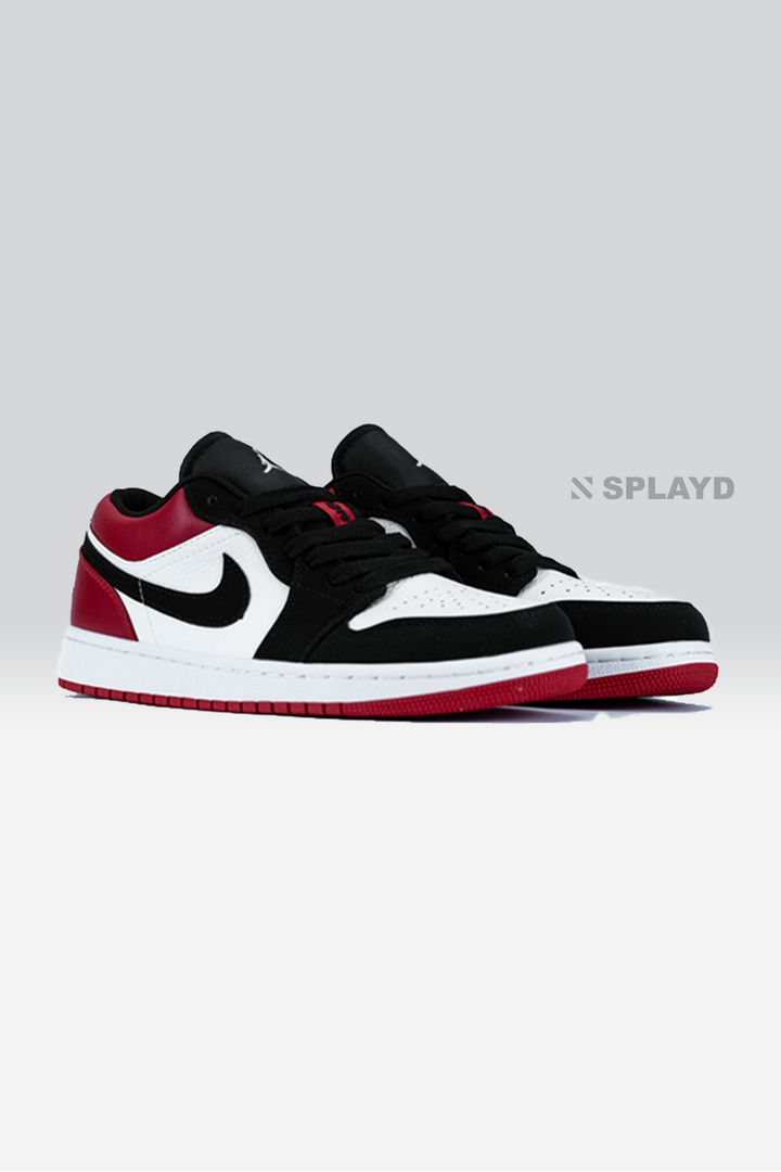 J-1 Low Black Toe 1:1 SPLAYD
