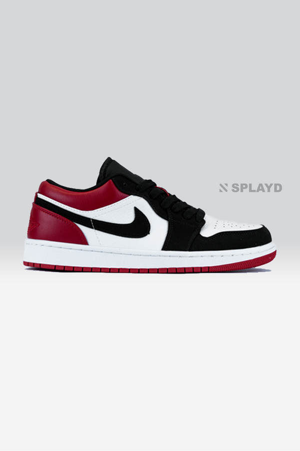 J-1 Low Black Toe 1:1 SPLAYD
