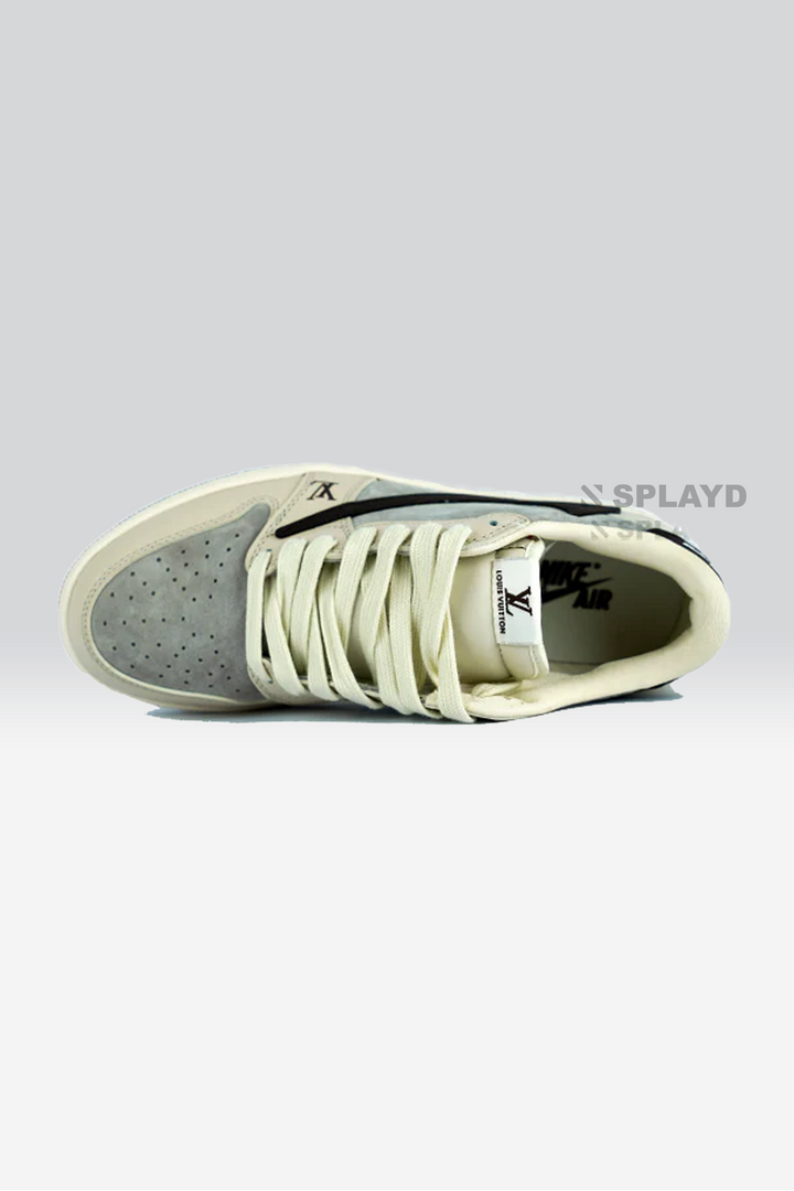J-1 Low Travis Scott LV Beige Brown SPLAYD
