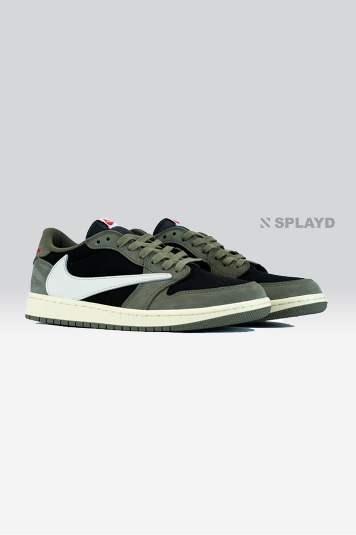J-1 Low Traviscoot Black Olive 1:1 SPLAYD