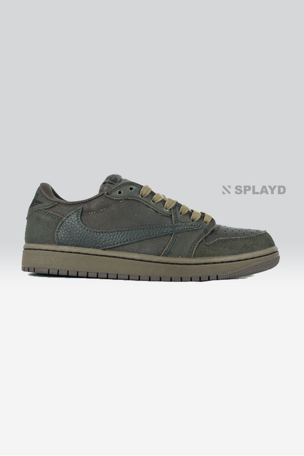 J-1 Low Traviscott Velvet Brown 1:1 SPLAYD