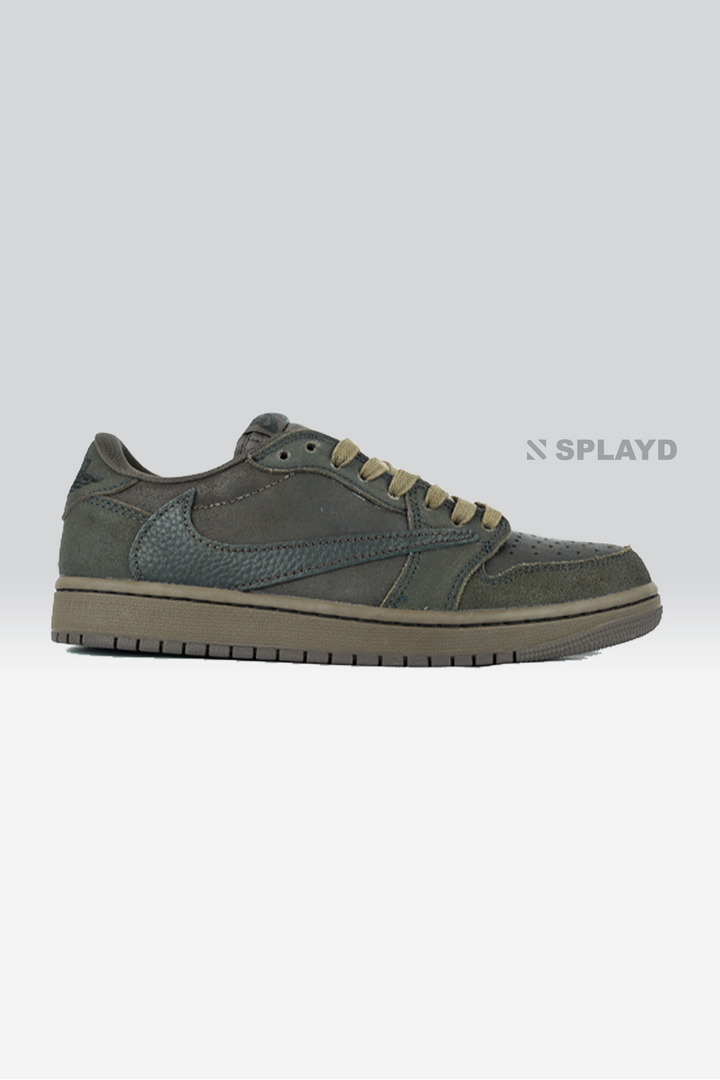 J-1 Low Traviscott Velvet Brown 1:1 SPLAYD