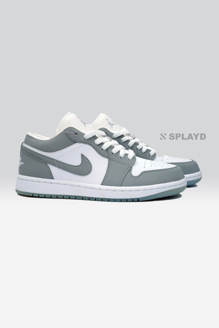 Jordan-1 Low Wolf Grey 1:1 SPLAYD