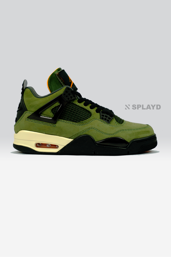 Jordan-4 Undefeated Black Green 8800 SPLAYD