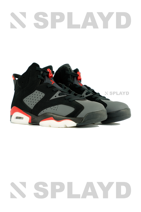 Jordan-6 Fire Red Black 1:1 SPLAYD