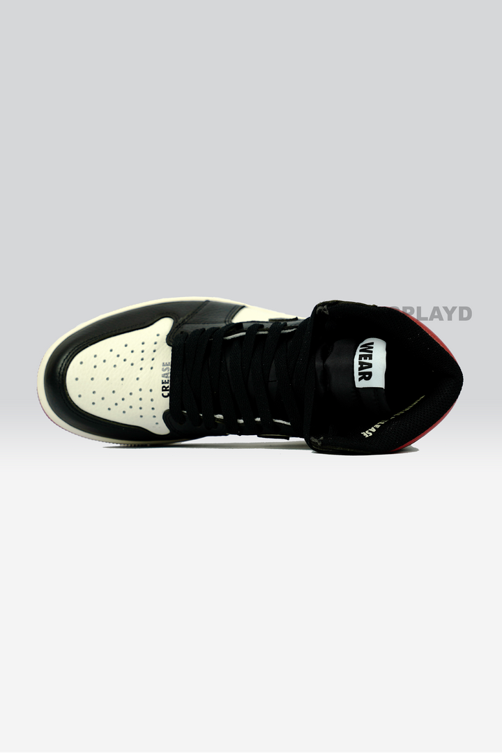 Jordan 1 High NFR Varsity Red 1:1 SPLAYD