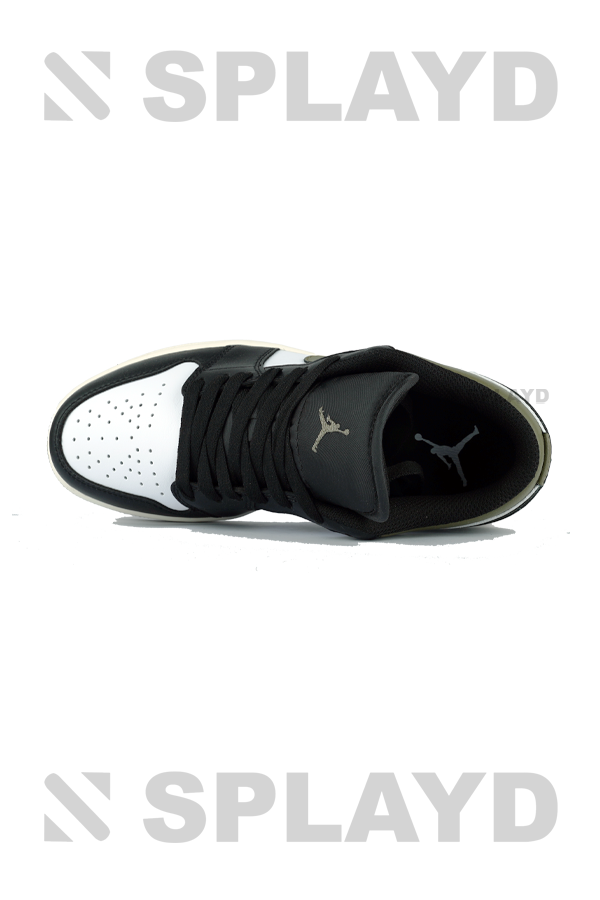 Jordan 1 Low Black Toe Medium olive 1:1 SPLAYD