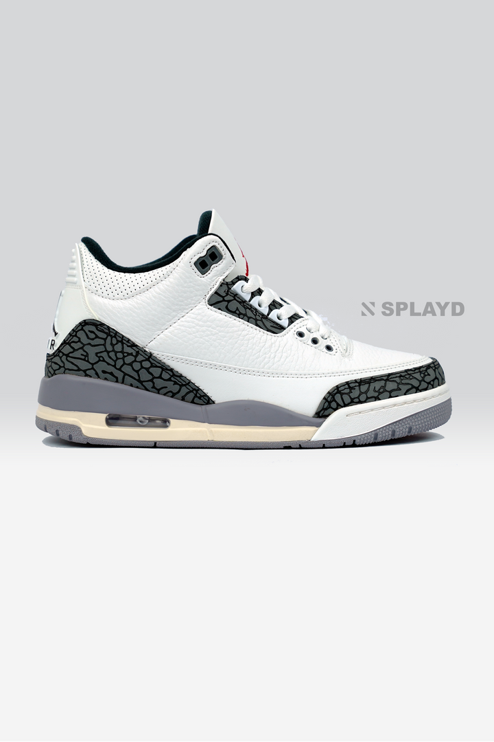 Jordan 3 cement Gray 1:1 SPLAYD
