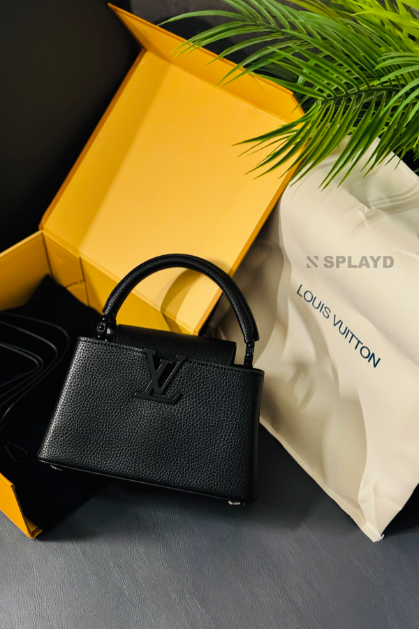 LV Capucines Black Bag-30035 SPLAYD