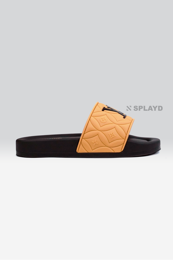 LV Monogram Brown Slide SPLAYD