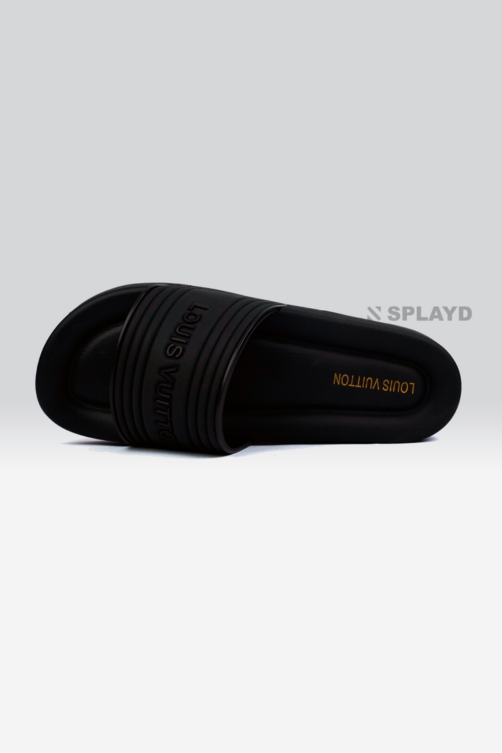 Louis Vuitton Dusky Black Slide SPLAYD