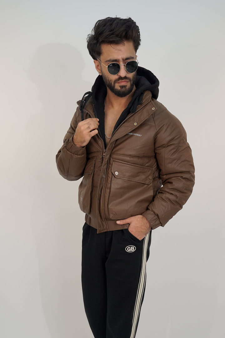 Bomber Arra Brown Jacket BJ-3051 SPLAYD