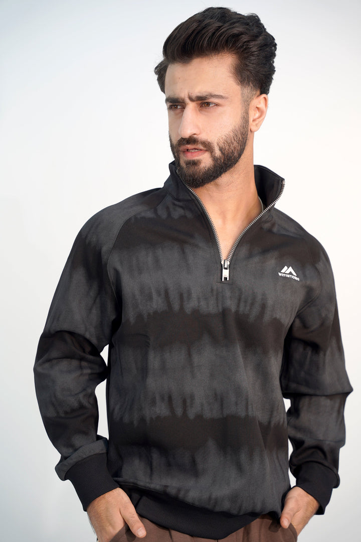 Mount Black Zip Sweatshirt SS-3312 SPLAYD