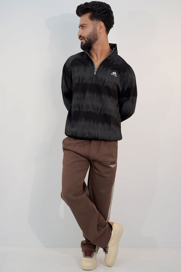 Mount Black Zip Sweatshirt SS-3312 SPLAYD