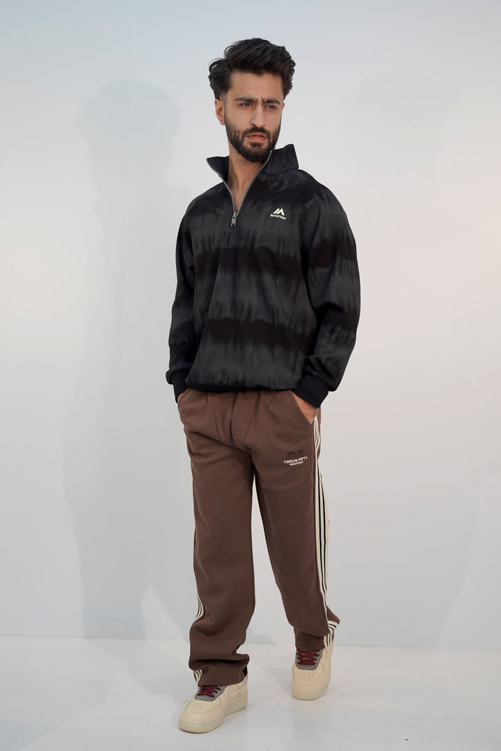 Mount Black Zip Sweatshirt SS-3312 SPLAYD