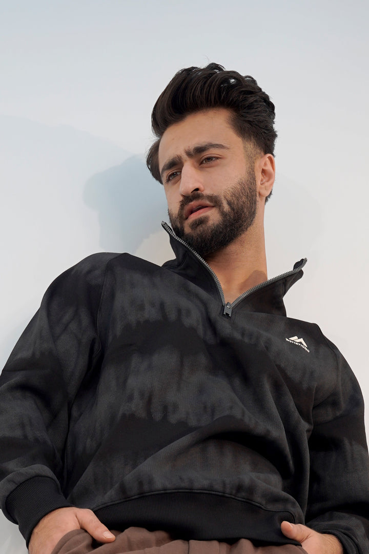 Mount Black Zip Sweatshirt SS-3312 SPLAYD