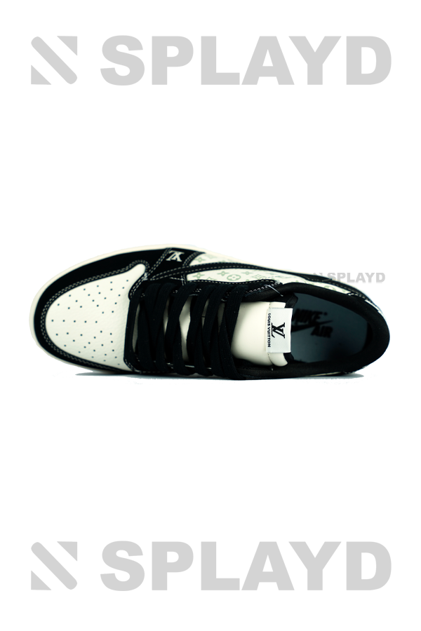 J-1 Low Travis Scott LV Black White SPLAYD
