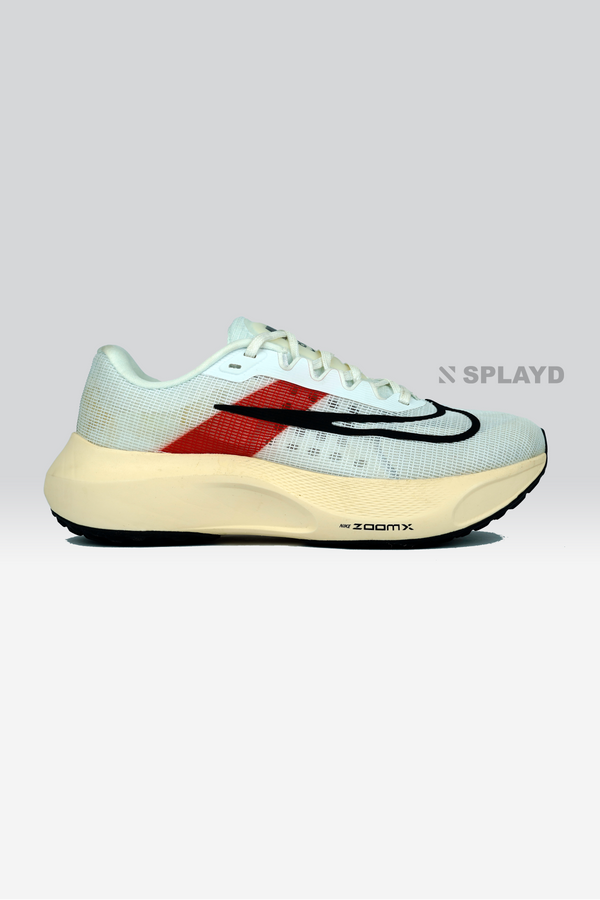 Nike Zoom Fly 5 White Red SPLAYD