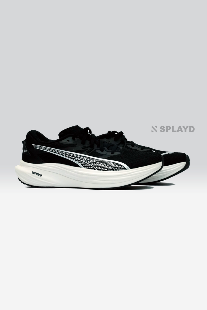 Puma Deviate NITRO 3 Black White SPLAYD