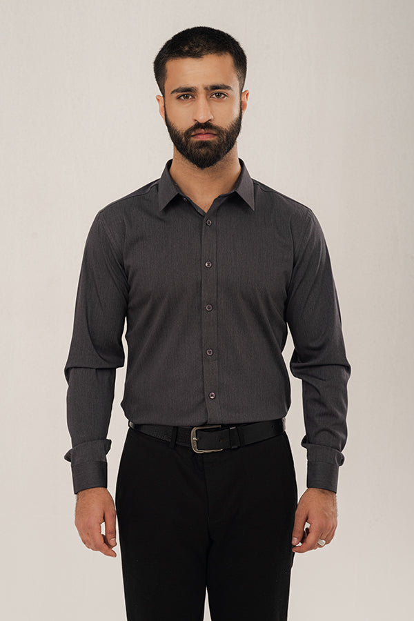 Formal Ash Gray Shirt FS-0603