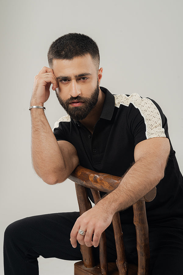 FF Void Black Polo Shirt PS-0277 SPLAYD