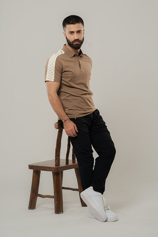 FF Wood Brown Polo Shirt PS-0276 SPLAYD