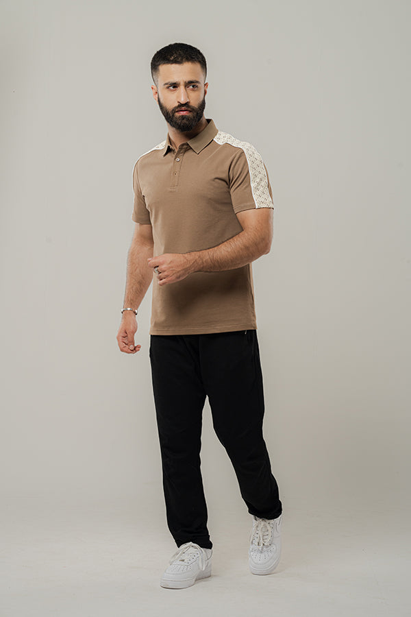 FF Wood Brown Polo Shirt PS-0276 SPLAYD