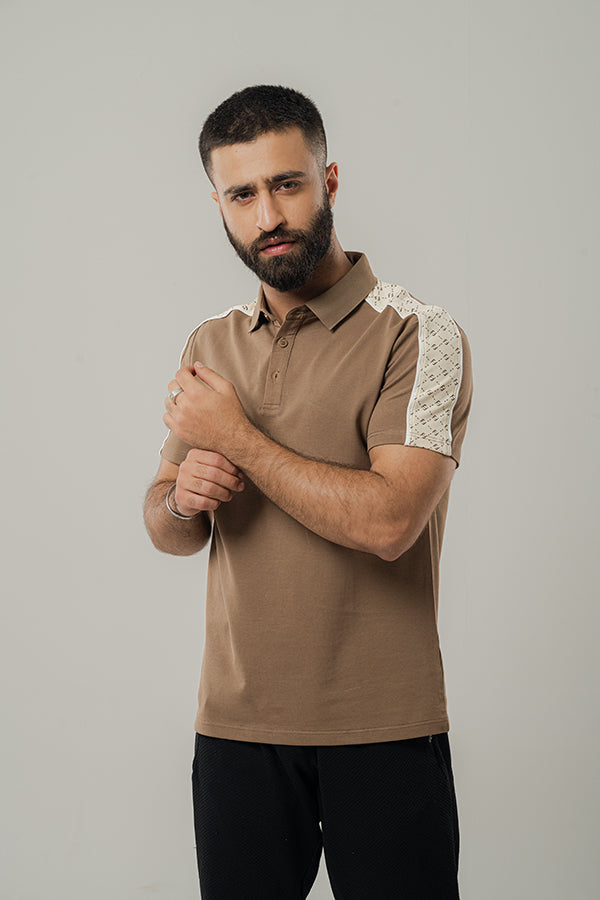 FF Wood Brown Polo Shirt PS-0276 SPLAYD