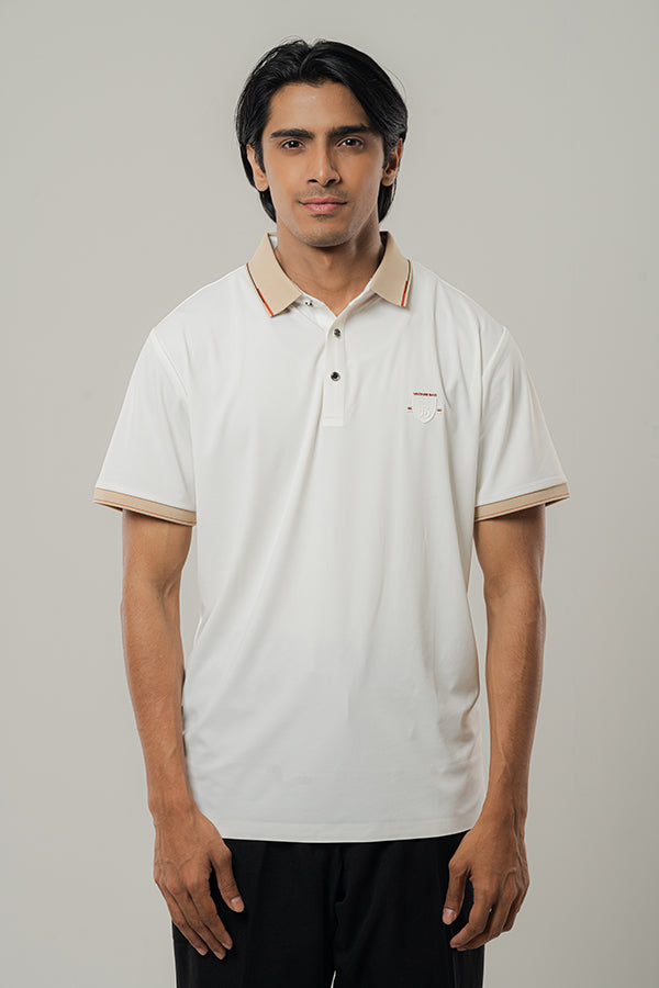 VB Frost White Polo Shirt PS-0279 SPLAYD
