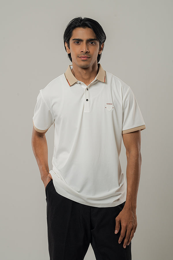 VB Frost White Polo Shirt PS-0279 SPLAYD
