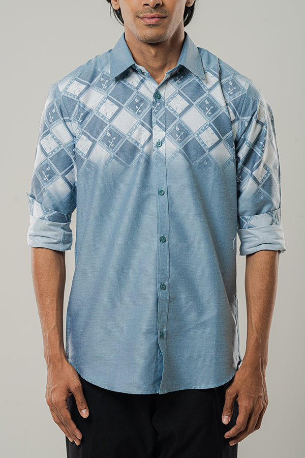 Splayd Platinum Full Sleeve Shirt-0260 SPLAYD