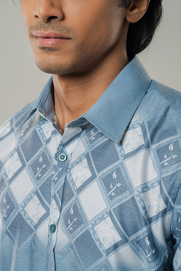 Splayd Platinum Full Sleeve Shirt-0260 SPLAYD