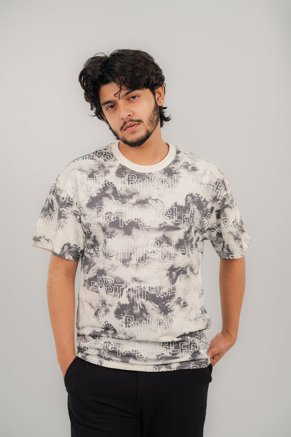 Struggle Off-White T-Shirt TS-2235 SPLAYD