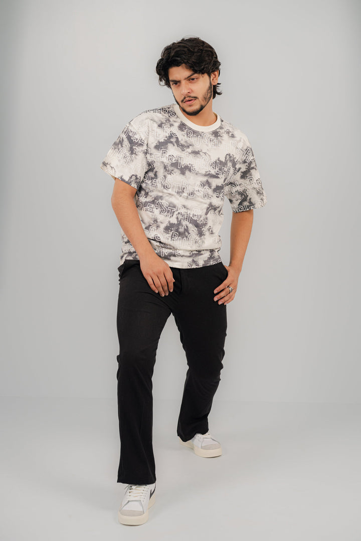 Struggle Off-White T-Shirt TS-2235 SPLAYD