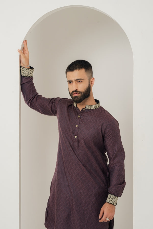 Sayagata Melberry Purpel panjabi-0513 SPLAYD