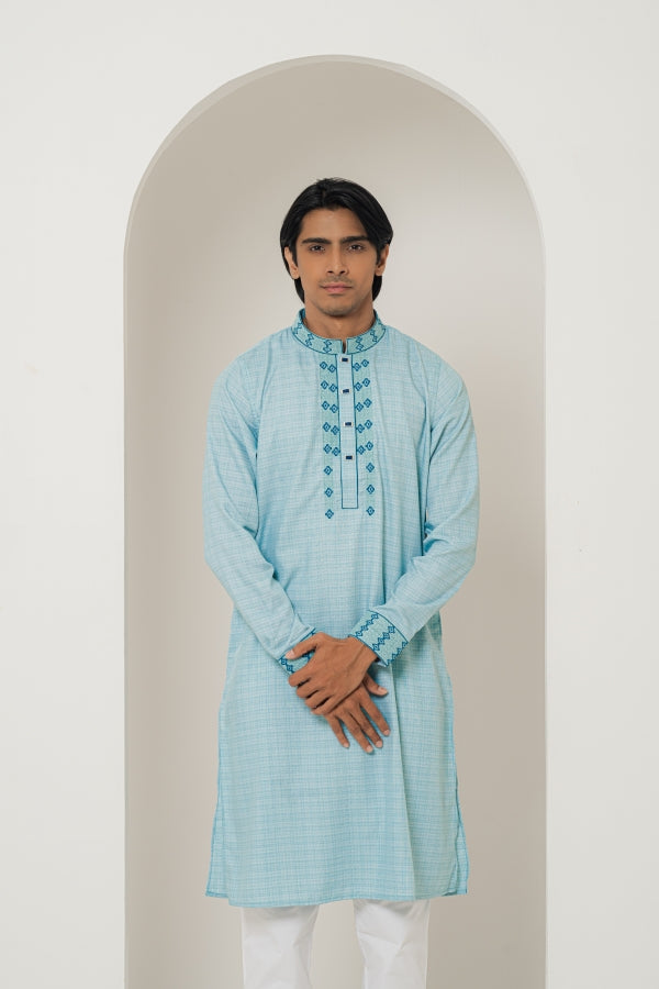 Diamond Mint Green panjabi-0504 SPLAYD