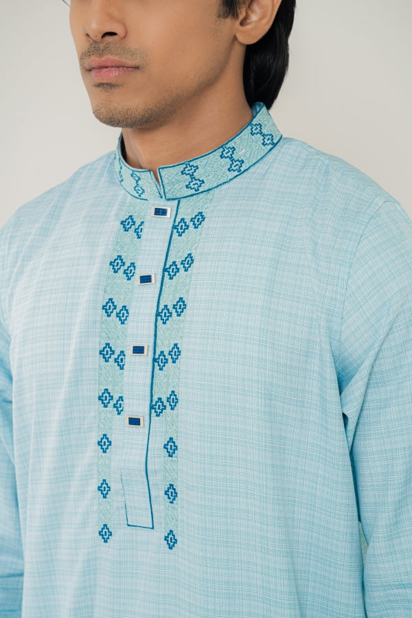 Diamond Mint Green panjabi-0504 SPLAYD