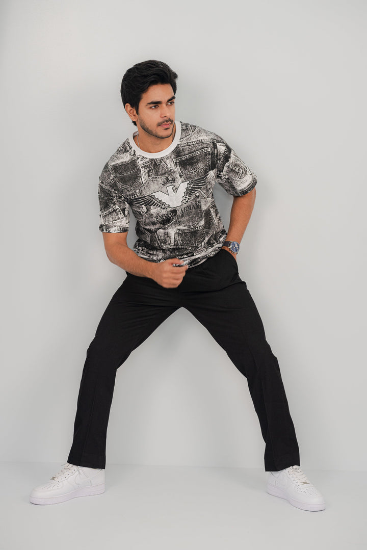 Armani Smoky White T-Shirt TS-2233 Splayd