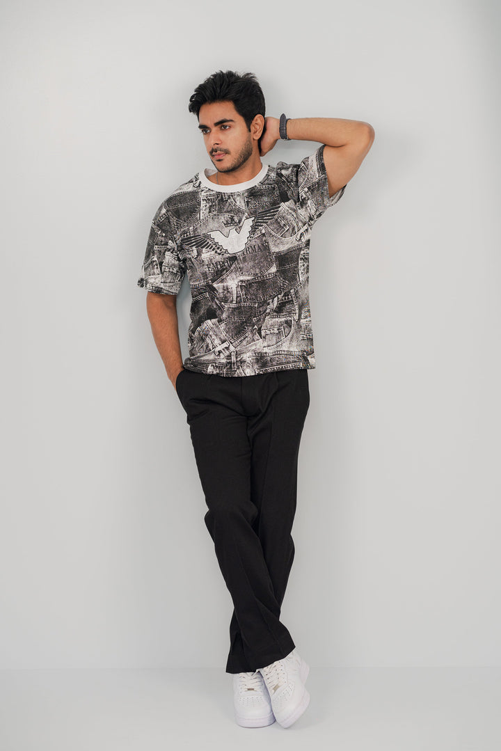 Armani Smoky White T-Shirt TS-2233 Splayd