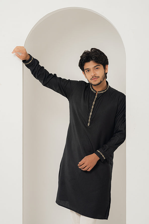 Runes Raven Black panjabi-0501 SPLAYD