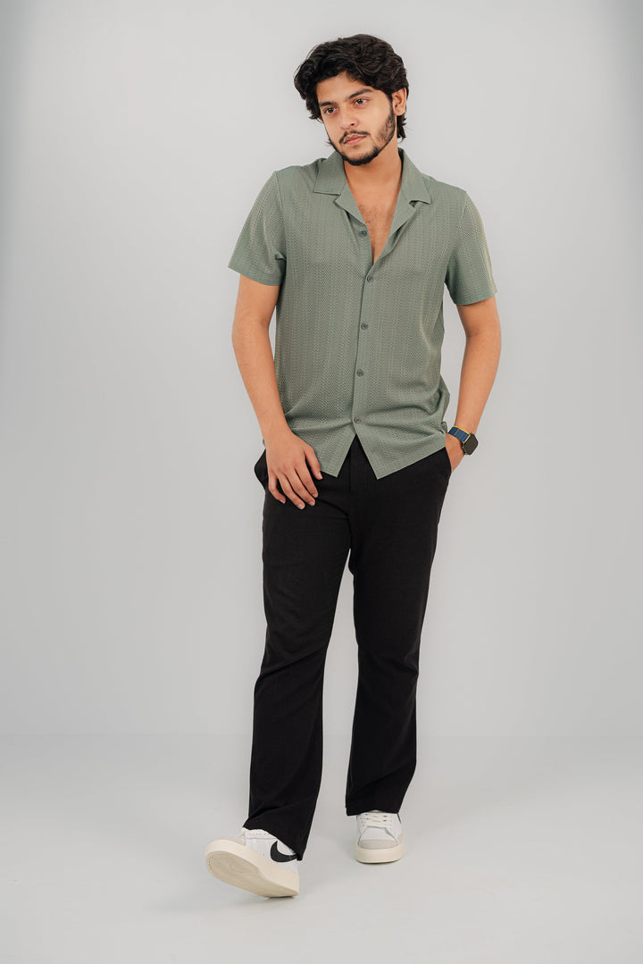 Camp Sage Half Shirt HS-2621 SPLAYD