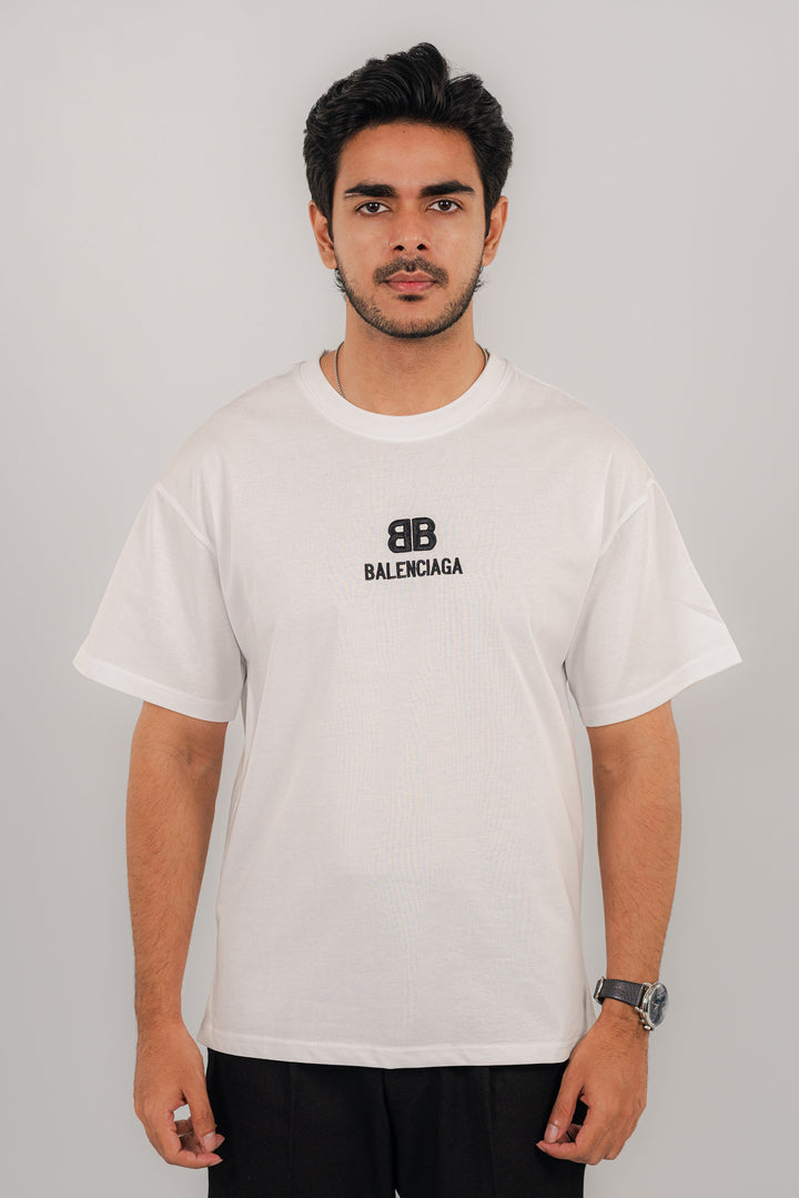 Balenciaga White T-Shirt TS-2242 SPLAYD