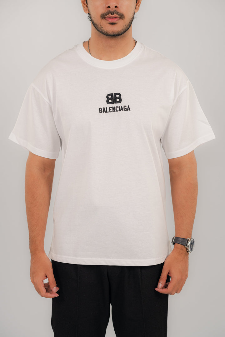 Balenciaga White T-Shirt TS-2242 SPLAYD