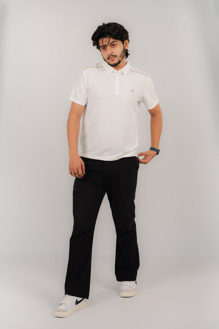 Pulomen White Polo Shirt PS -2019 SPLAYD
