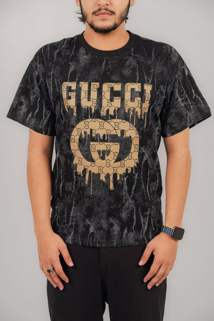 Gucci Faded Black T-Shirt TS-2248 SPLAYD