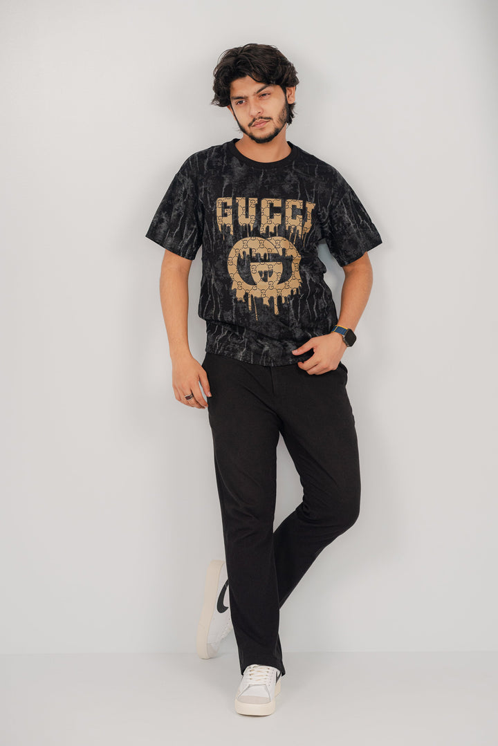 Gucci Faded Black T-Shirt TS-2248 SPLAYD