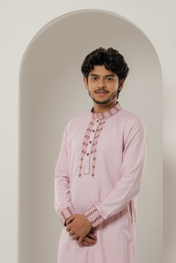 Diamond Lace Pink panjabi-0505 SPLAYD