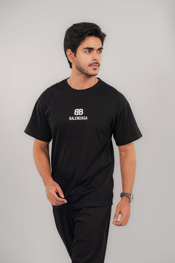 Balenciaga Black T-Shirt TS-2243 SPLAYD